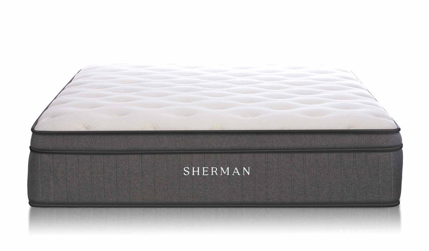 Sherman Full Body Hug mattress shown front on