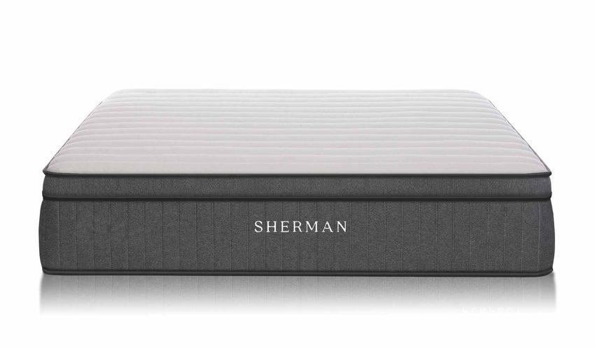 Sherman Just Perfect mattress shown front on